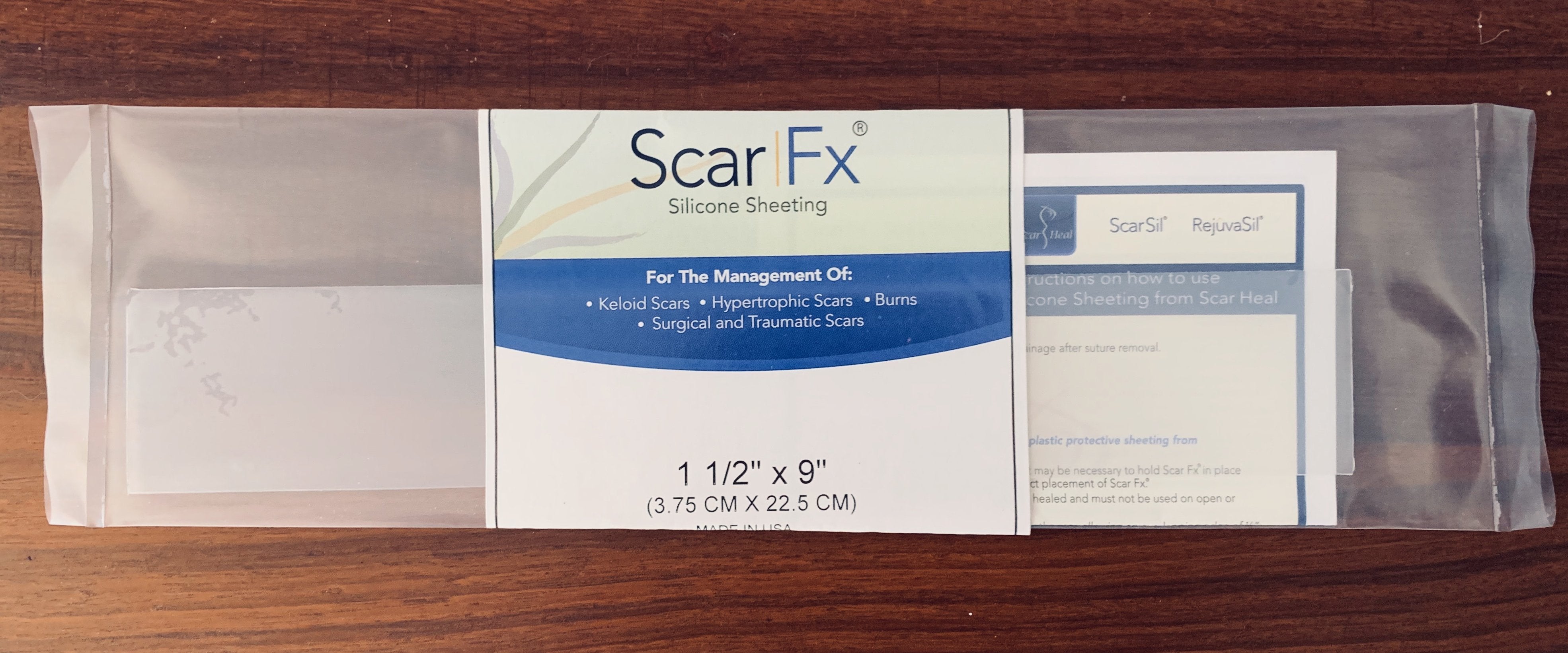 Scar FX 3 x 5 Self-Adhesive Silicone Sheeting