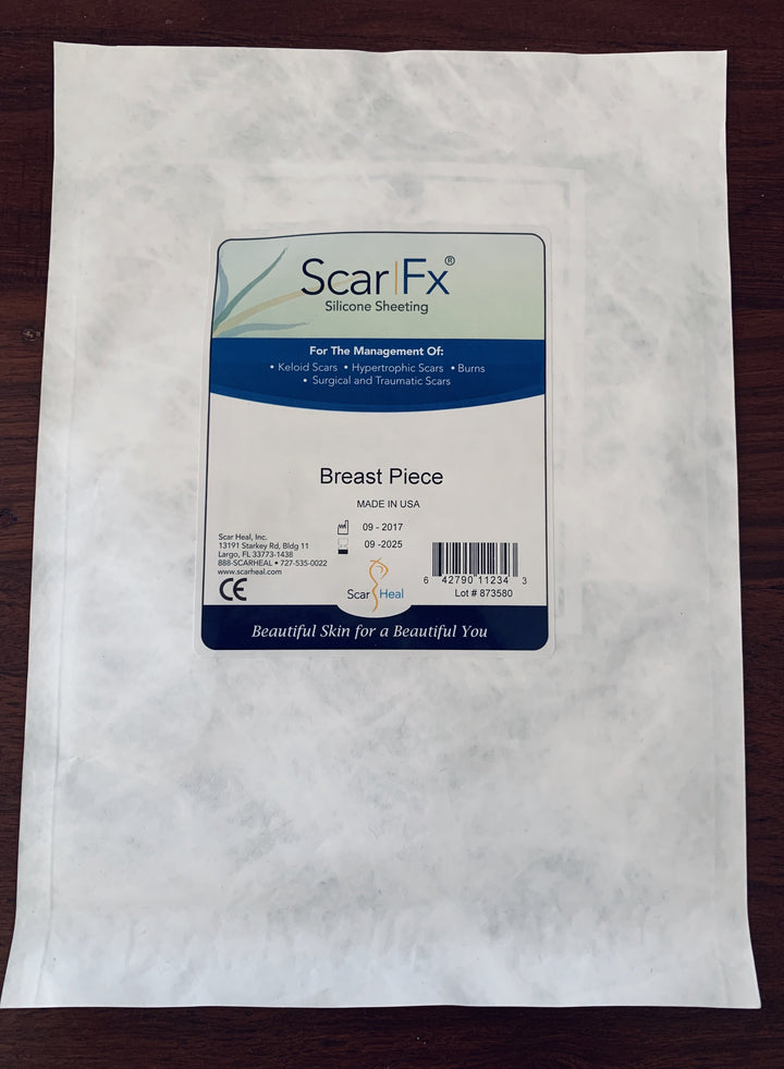 Scar Fx® Silicone Scar Sheeting Breast Piece (Pair)