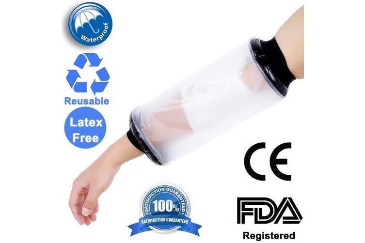 PICC Line Protection Pack:  Waterproof, Reusable IV & PICC Line Shower Protector with StrataCTX® Gel Dressing
