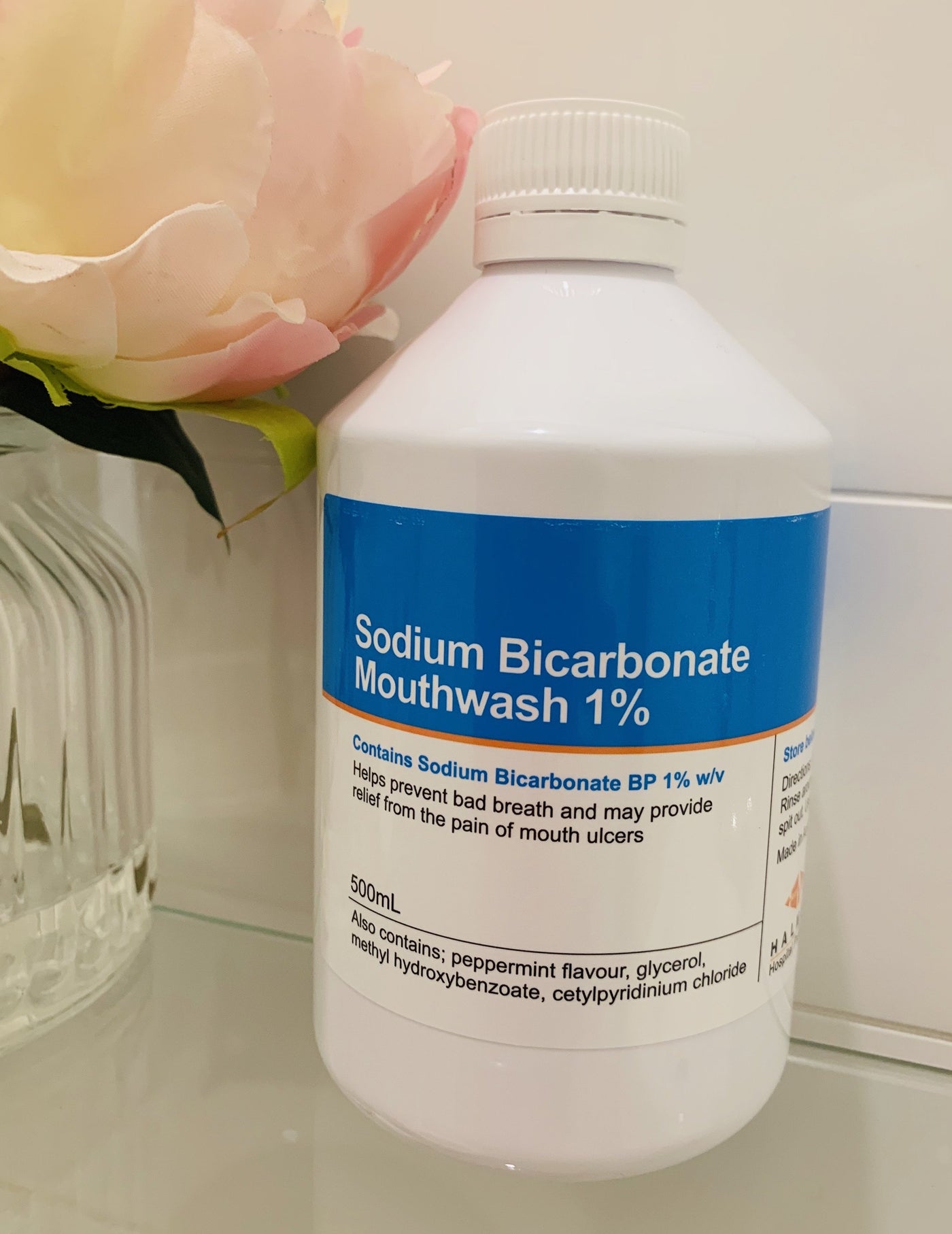Sodium Bicarbonate Mouthwash 1% w/v Mint flavour