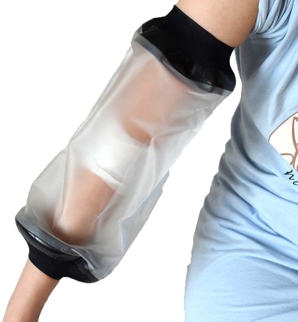 PICC Line Protection Pack:  Waterproof, Reusable IV & PICC Line Shower Protector with StrataCTX® Gel Dressing