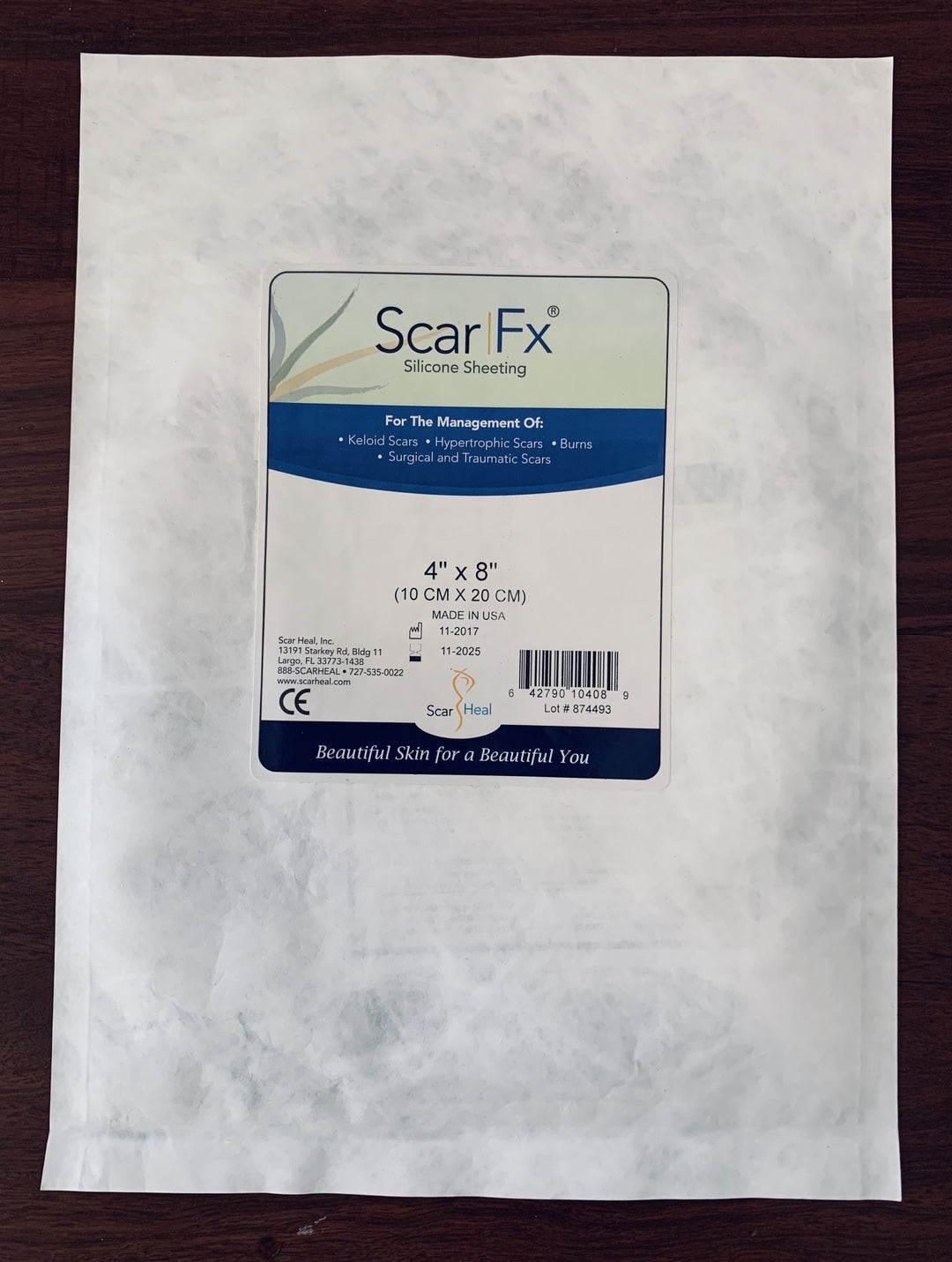 Scar Fx® Silicone Scar Sheeting 10cm x 20cm