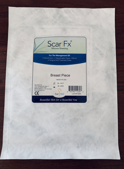 Scar Fx® Silicone Scar Sheeting Breast Piece