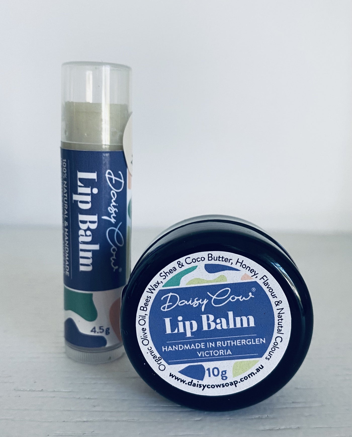 Daisy Cow Natural Lip Balm - pot or tube