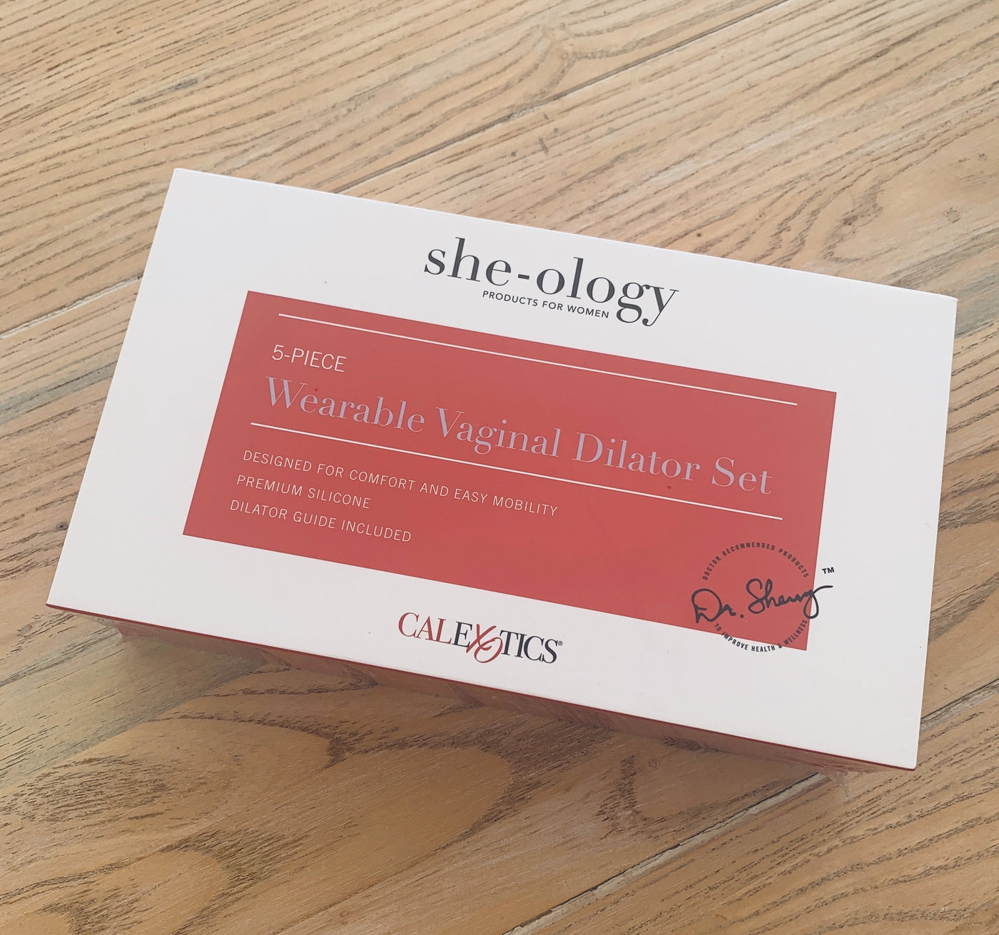 She-ology™ - 5 Piece Wearable Vaginal Dilator Set